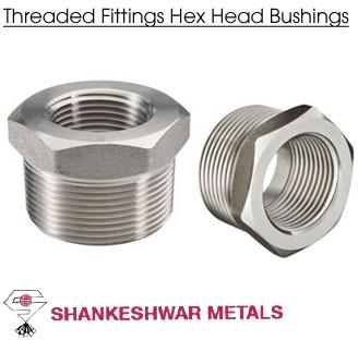 Threaded Hex Head Bushings Fittings, Connection : Socketweld