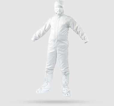 ANTI-STATIC COVERALL WITH HOOD