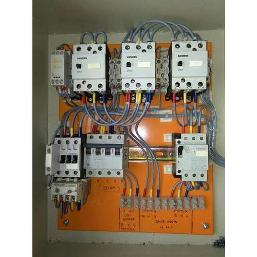 Star Delta Starter Control Panel, For Submersible Pump