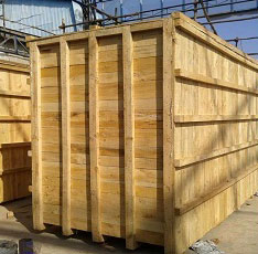 Industrial Wooden Crates