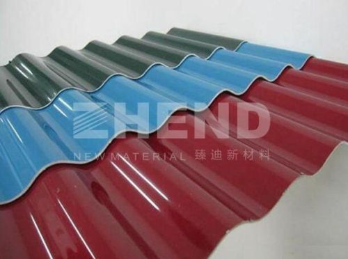 Fiber glass FRP Flashing Waved Transparent Corrugated Plate