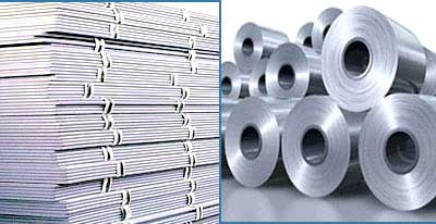 Stainless Steel Sheets, Color : Metallic for Industrial