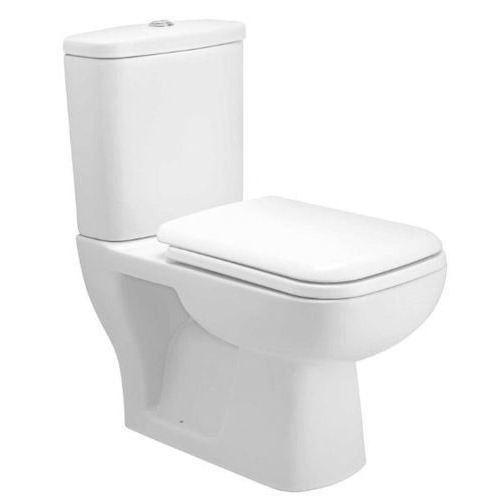 Ceramic Water Closet, Color : White