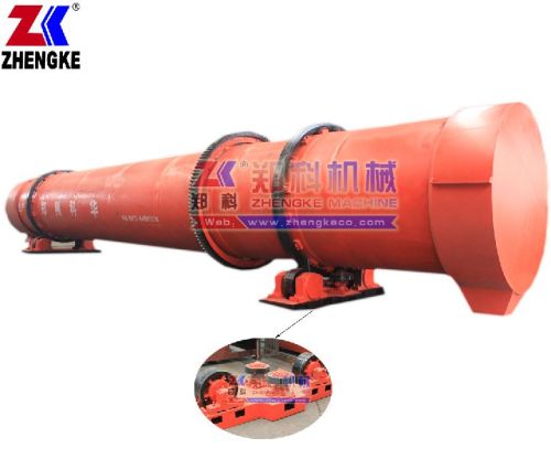 Q235 Sawdust Woodchips Rotary Dryer, Brand Name : Zhengke