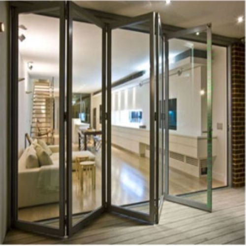 Double Glazing Bifold Aluminium Sliding Doors