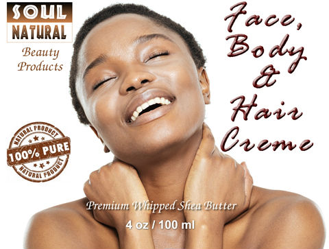 Whipped Shea Butter, Brand Name : Soul Natural Beauty Products