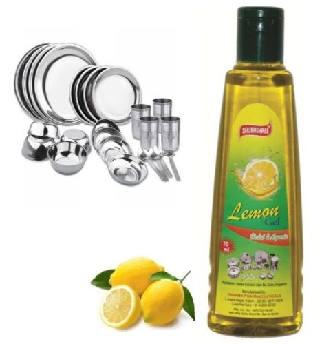 Shubhshree Lemon Dishwash Gel, Color : Yellow