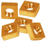 Brass Square Nuts