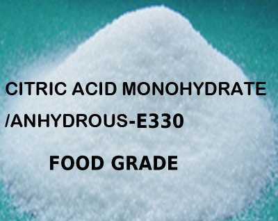Food Grade Citric Acid Monohydrate e330 Citric Acid-USP/FCC/PH/Eur and JP/BP/E331 Anhydrous