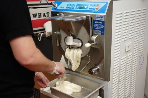 Used Gelato Freezer Machine For Making Ice Cream