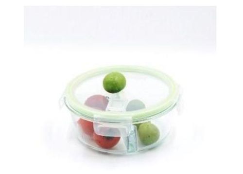 Double Spacer Round Glass Containers