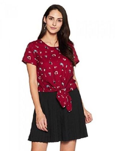 Womens Front Tie Top