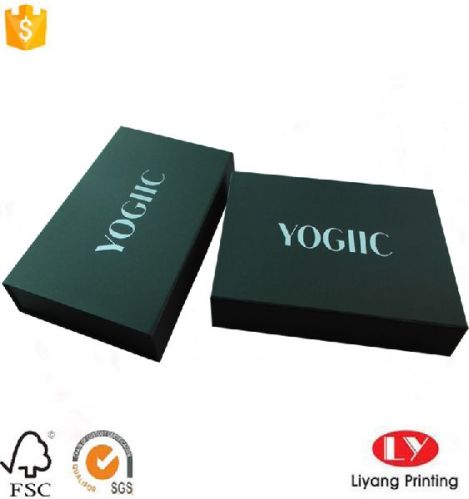 Black Magnetic Book Shaped Gift Cardboard Box