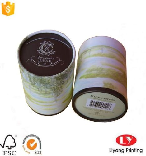 Round Cardboard Tube Tea Packaging Gift Box