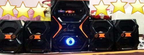 BT 2.1 RUCF MM SPEAKER SYSTEM, Color : BLACK