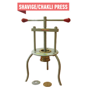 Shavige and Chakli Press, Color : Metallic