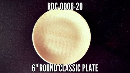 6 Inch Round Classic Plate