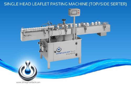 Single Head Leaflet Pasting Machine