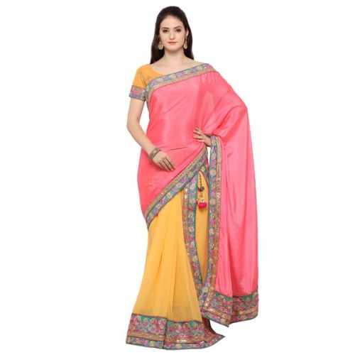 Designer Silk Lehenga Sarees, Gender : Female