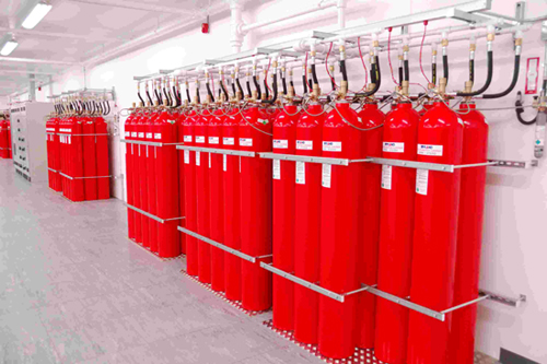 Fire Protection System, Color : Red