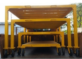 MS and SS Storage Trolley