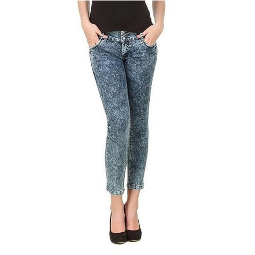 Ladies Printed Skinny Jeans, Size : 28, 30, 32, 34, 36, 38
