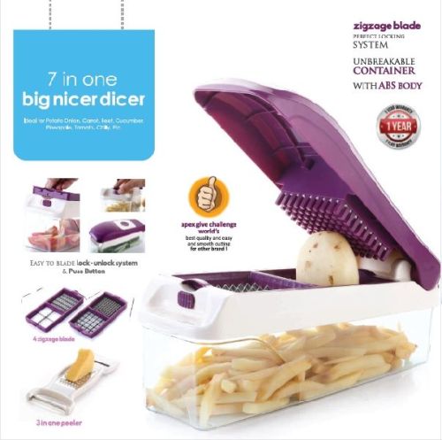 7 In 1 Big Nicer Dicer