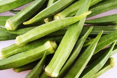 Fresh Okra, Color : Green