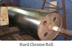 Stainless Steel Hard Chrome Rollers, For Industrial, Length : 8000 Mm To 10, 000 Mm