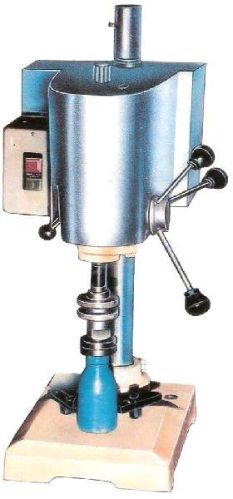 SEMI AUTOMATIC SCREW ON CAP MACHINE