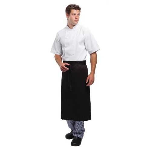 Cotton Regular Waist Apron Black, Design : OEM