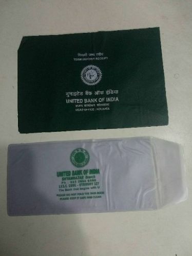 PVC Bank Passbook Covers