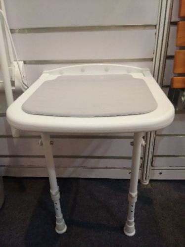  Folding Shower Seat, Packaging Type : white