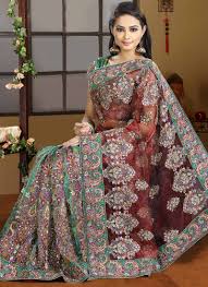 Glass Tissue Sarees