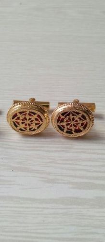 Gold Cufflinks