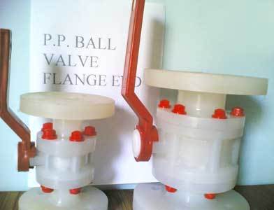 High Polypropylene Ball Valves, For Water Fitting, Oil Fitting, Gas Fitting, Pattern : Plain