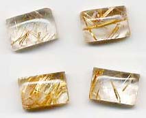 Rutile Stone, For Gwmstone Jewelry Making, Decoration, Form : Solid