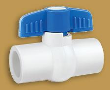 Solid UPVC Ball Valve