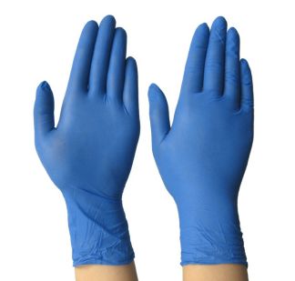 Nitrile Examination Gloves, Color : Blue