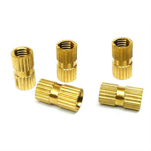 Brass Nut Inserts, Color : Golden