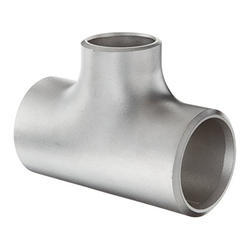 Polished Stainless Steel Seamless Tee, For Gas Pipe, Dimension : 10-100mm