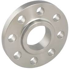 Round Stainless Steel Slip On Flange, Color : Silver