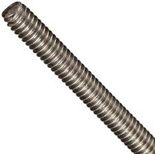 Stainless Steel Threaded Rod, For Doors, Furniture, Length : 1Ft