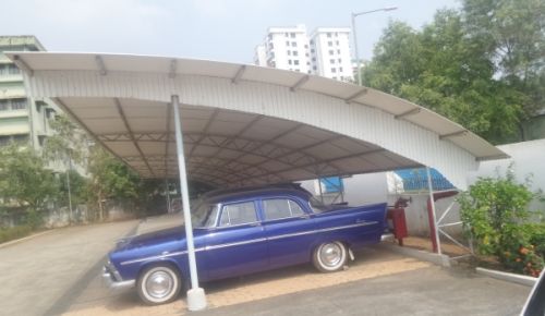 Car Parking Tensile Structure
