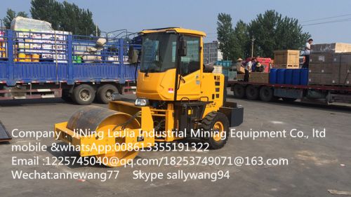 8ton Road Roller, Brand Name : Leijia, Packaging Type : yellow