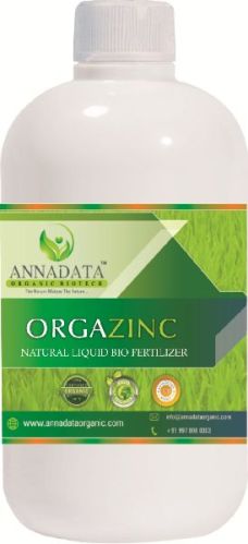 Orgazinc Natural Liquid Bio Fertilizer, For Agriculture, Packaging Type : Plastic Bag