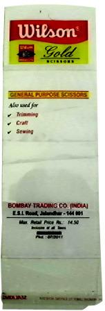 Scissor Packing BOPP Bags