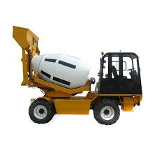 Self Loading Mobile Concrete Mixer