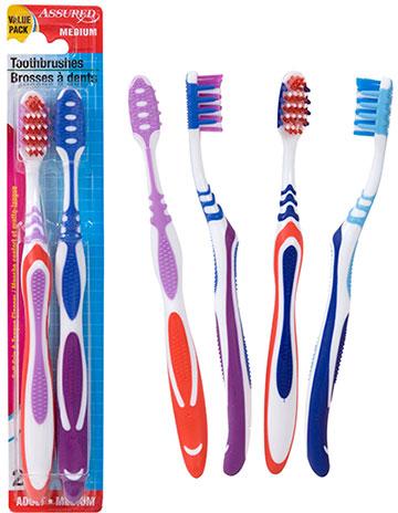 Plastic Assured Toothbrush, For Cleaning Teeths, Feature : Anti Bacterial, Crack Proof, Durable, Easy Cleaning