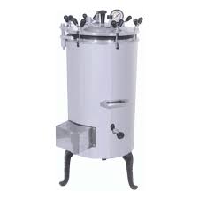 Power Coated Stainless Steel Vertical Autoclave, Certification : ISO 9001:2008